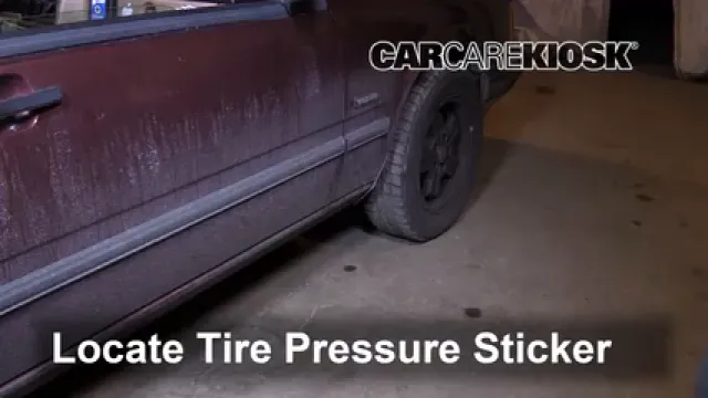 1992 Volvo 740 2.3L 4 Cyl. Wagon Neumáticos y ruedas Controlar presión de neumáticos